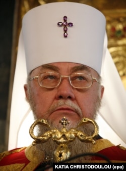 Глава Польської православної церкви, митрополит Варшавський і всієї Польщі Савва. Кіпр, Нікозія, 15 травня 2009 року