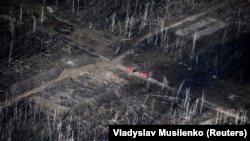 Фотогалерея: Калинівські склади з повітря. Наслідки