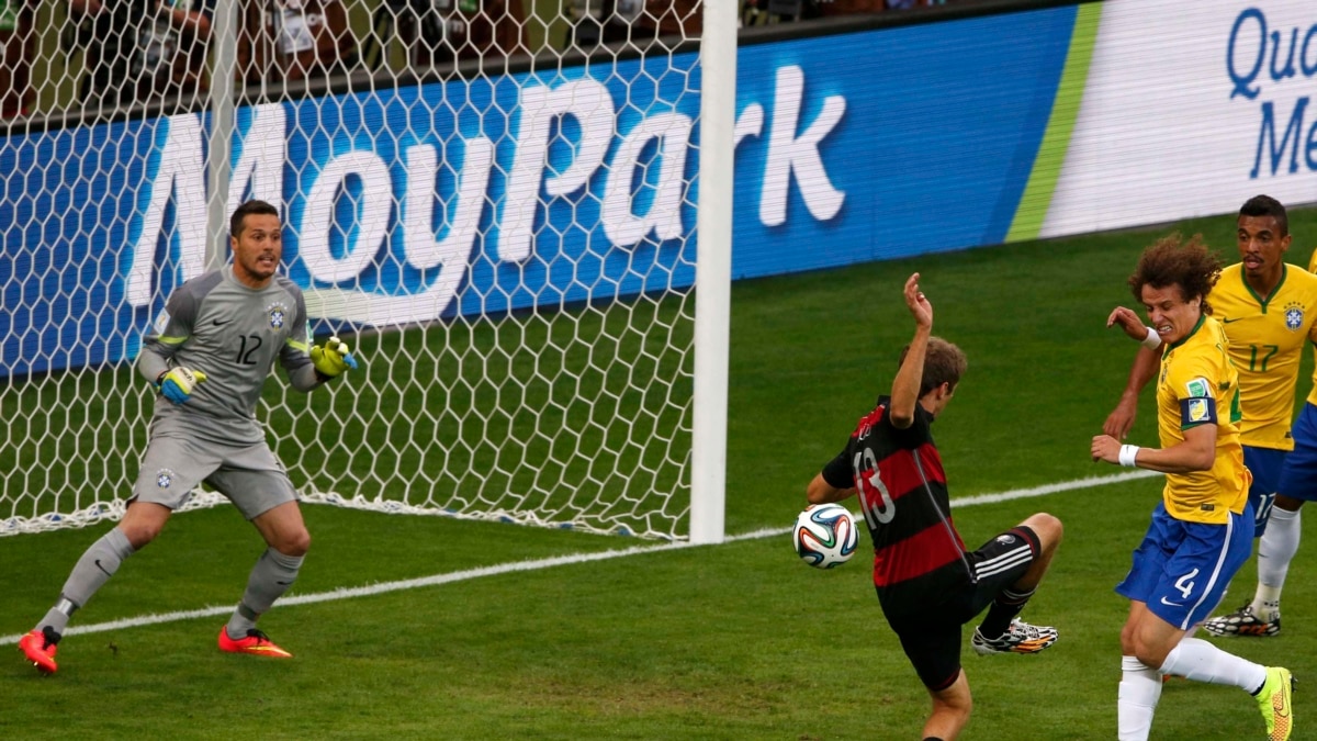 Германия разгромила Бразилию и вышла в финал чемпионата мира