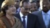 مذاکرات نمایندگان اتحادیه آفریقا با قذافی برای ایجاد آتش‌بس در لیبی 