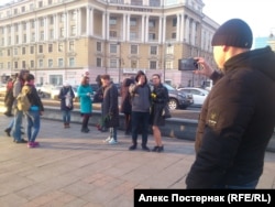 Акция движения "Открытая Россия" во Владивостоке