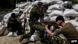 Проросійські бойовики з батальйону «Восток»
