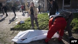 Последствия российского обстрела Краматорска 5 мая