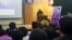 Inauguration ceremony of Rouhani's campaign HQ in Ilam, where a satirical remark led to harsh reactions.