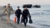Мурал в Алматы, посвященный военнослужащим, погибшим во время учений в Каспийском море 