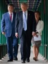 Президент США Дональд Трамп и председатель Китая Си Цзиньпин