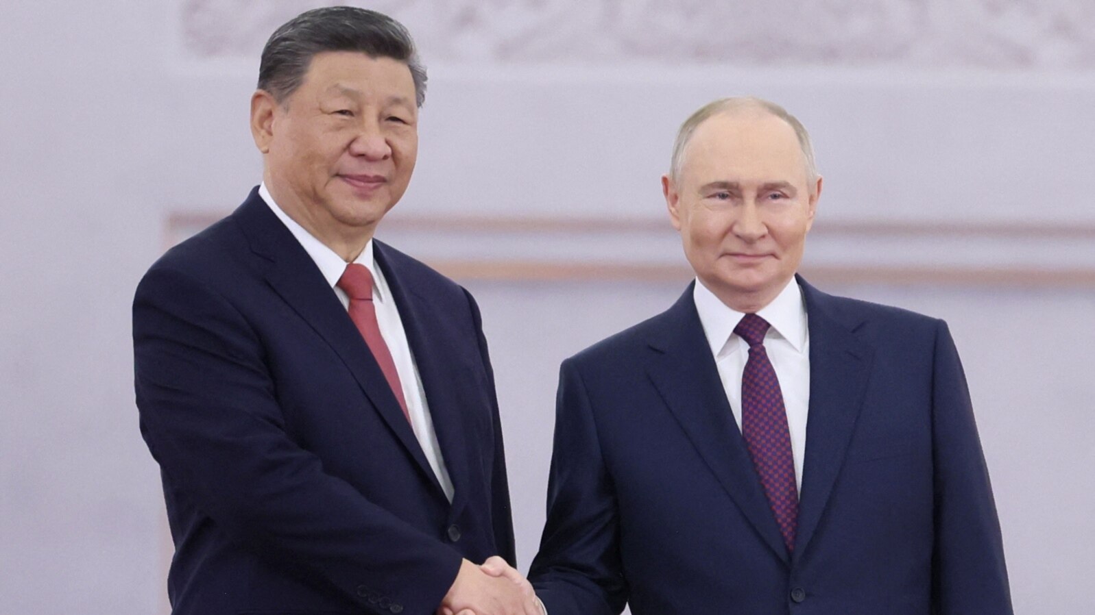Сі Цзіньпін і Ўладзімір Пуцін