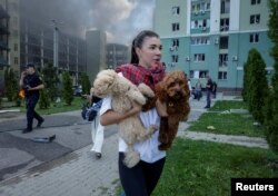 Наступствы расейскага авіяўдару па Харкаве. 24 ліпеня 2025 году