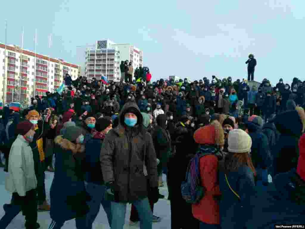 Акция в поддержку Навального прошла в Уфе