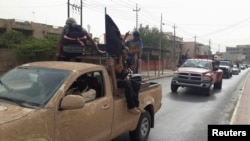 Islamic State fighters seized Tikrit in June 2014. (file photo)
