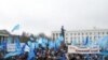 Антикризисно-предвыборный митинг в Симферополе собрал 5 тысяч крымчан