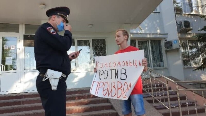 Жители Новошахтинска протестуют против штрафа за автопробег 9 мая