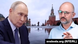 Каляж: Уладзімір Пуцін, Дзьмітры Гурневіч