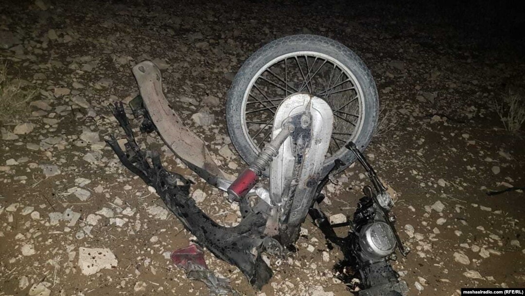 Police say the blast was caused by an improvised bomb rigged to a motorcycle.