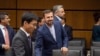 AUSTRIA -- Iran's governor to International Atomic Energy Agency (IAEA), Kazem Gharib Abadi (C), attends the board of governors meeting at the IAEA headquarters of the United Nations (UN) seat in Vienna, July 10, 2019