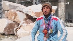 رضوان الله په لوبو کې د سرو زرو میډالونه ګټلي خو اوس مزدوري کوي 