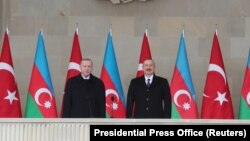 Թուրքիայի և Ադրբեջանի նախագահներ Ռեջեփ Էրդողանը և Իլհամ Ալիևը, արխիվ