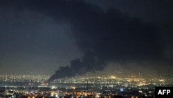 აშშ-ის და ისრაელის ავიაციის თავდასხმა ირანის დედაქალაქზე - თეირანზე. 7 აპრილი, 2026 წელი