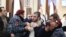 Armenia - Police officers use force against opposition members of Yerevan's municipal council, January 31, 2025.