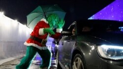 Zagrijavanje pred Božić, Manchester, Velika Britanija