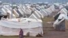 Many of the hundreds of thousands of Azeris displaced from Nagorno-Karabakh and the surrounding territories occupied by ethnic Armenian troops continue to live in camps in Azerbaijan.