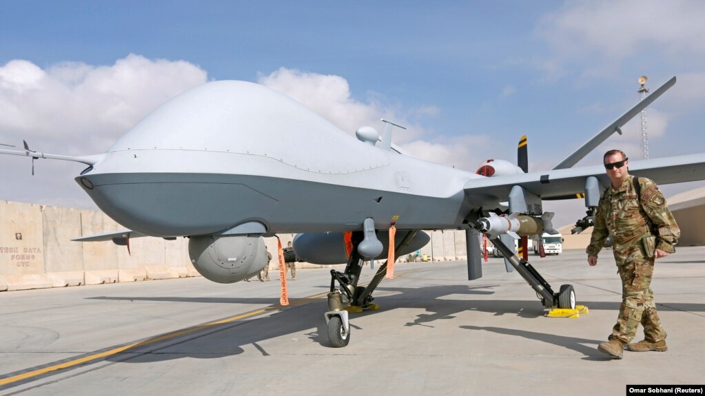 گفته می‌شود خودروی حامل قاسم سلیمانی با پهپادهای MQ-9 Reaper مورد حمله قرار گرفته است