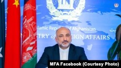 محمد حنیف اتمر وزیر خارجه حکومت پیشین افغانستان