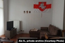 Кватэра, у якой зараз жыве Ала. Фота з прыватнага архіву