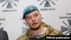 Российский доброволец Алексей Мильчаков, публично заявивший о том, что является нацистом 