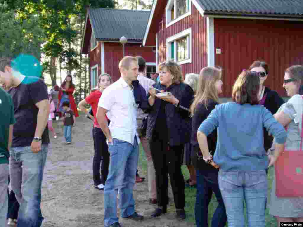 Villa Träskkullada Finlandiä häm başqa il tatarları - Tarik Nasretdin fotoları
