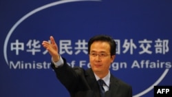 Foreign Ministry spokesman Hong Lei rejected allegations of Chinese government involvement in cyberattacks.