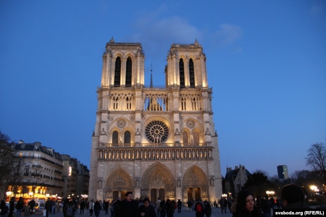 Notre-Dame. Парыж. Люты 2019 году