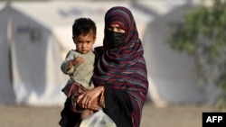یک مهاجر افغان تازه برگشته از پاکستان