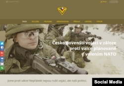 "Чехословацкие солдаты запаса" против войны, планируемой командованием НАТО". С сайта ceskoslovenstivojaci.org