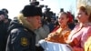 UKRAINE, SEVASTOPOL – Captain Grigory Breyev during a welcome ceremony for the Admiral Makarov frigate of the Russian Navy's Black Sea Fleet that has returned to the port of origin after completing a mission in the Mediterranean Sea, 5Mar2019