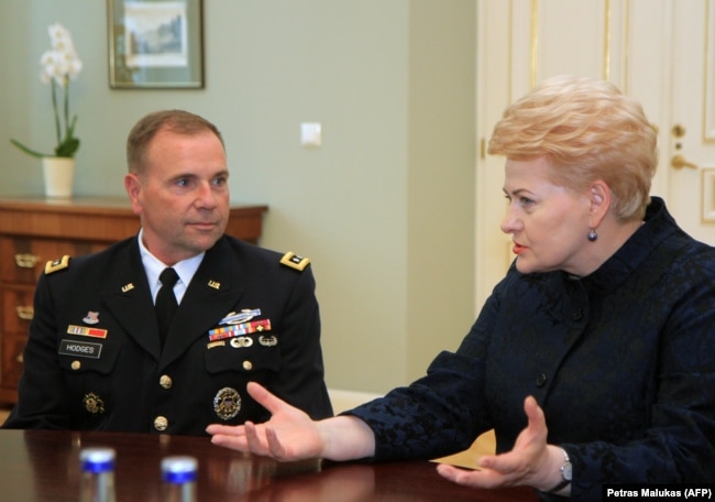 Image result for dalia grybauskaite russia danger