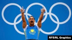 Ilya Illyin won the gold medal in the men's 94-kilogram at the London 2012 Olympics.