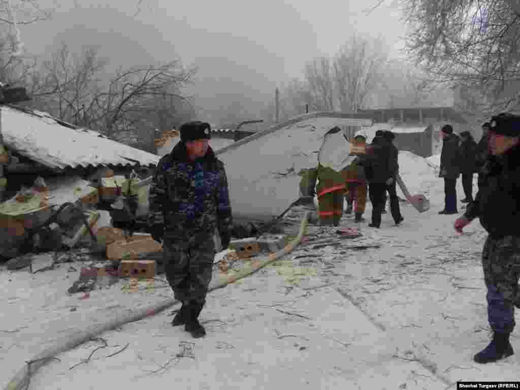 Early reports suggested the plane crashed while attempting to land for refueling at Manas International Airport outside the Kyrgyz capital, Bishkek.