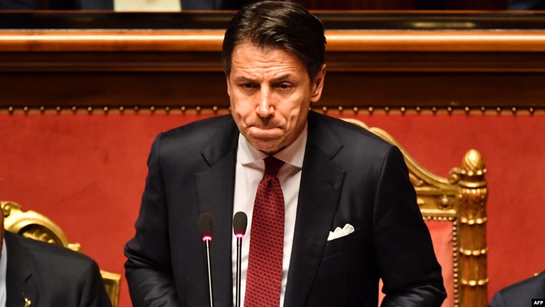 Premierul italian, Giuseppe Conte