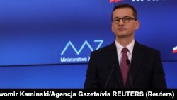 Polish Prime Minister Mateusz Morawiecki (file photo)