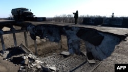 Forţe pro-ruse la Debalţeve, 22 februarie 2015