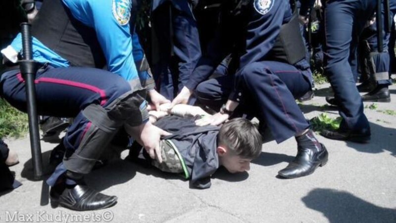 Sukob policije i demonstranata u Kijevu