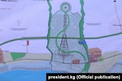 Проект города Асман, опубликованный на сайте президента.