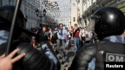 Protestul neautorziat din 27 iulie 2019de la Moscova