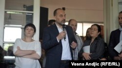 Saša Janković na osnivačkoj skupštini u Beogradu