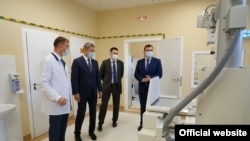 Радий Хабиров на открытии хирургического корпуса Республиканского онкоцентра