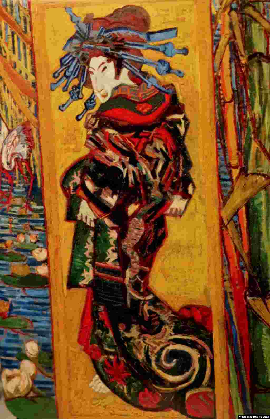 Van Gogh, Curtizană (1887), Folkwang Museum, Essen