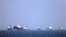 In this picture obtained by AFP from Iran's ISNA news agency on May 4, vessels are pictured anchored in the Strait of Hormuz off Bandar Abbas in southern Iran.