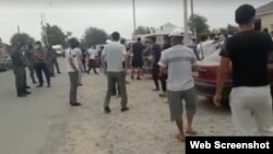 Интернетке тараган видеодон алынган скриншот. 