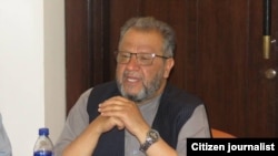 د سیاسي چارو شنونکی سلیم پیګیر (عکس د ښاغلي پیګیر له فیسبوکپاڼې څخه)